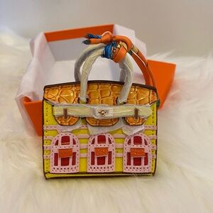 BNIB- Super Cute Trendy Minis inspired Designer Bag/Key Charm